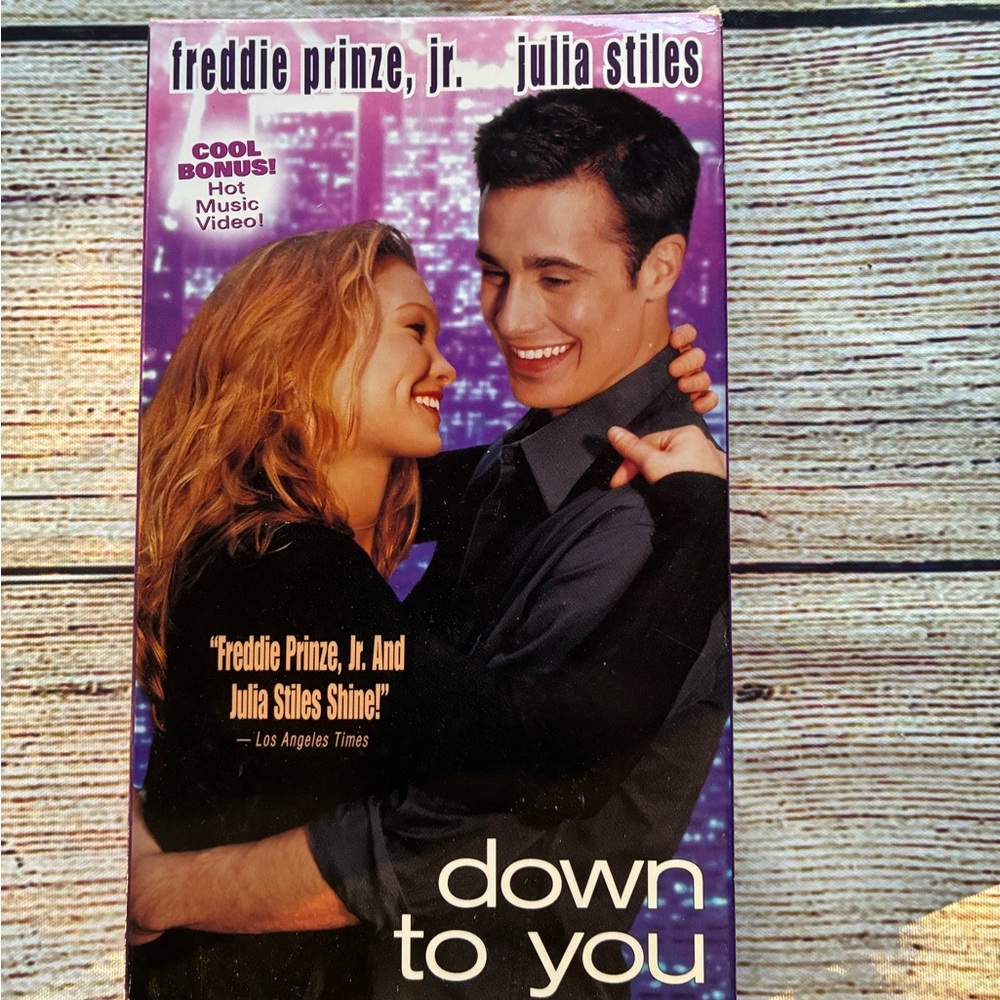 Down to You VHS tape